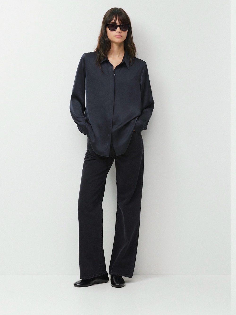 Wilfred baker satin shirt